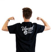 Vaxxed Black Pocket Tee