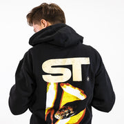 Snake Black Hoodie
