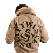 Stay Twisted Sand Hoodie