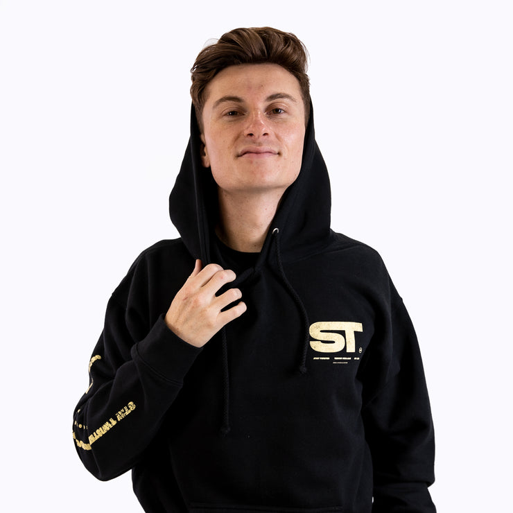 Snake Black Hoodie