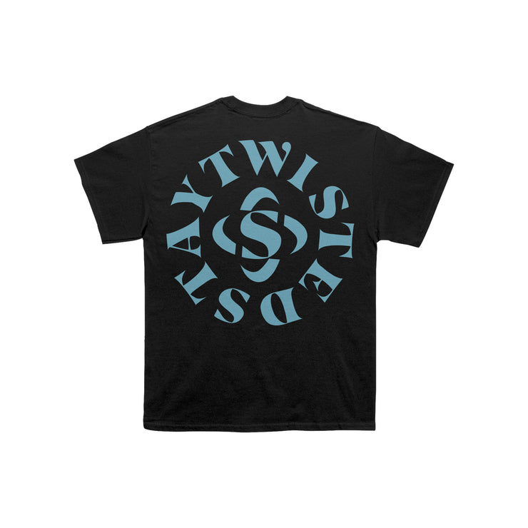 Stay Twisted Black Tee