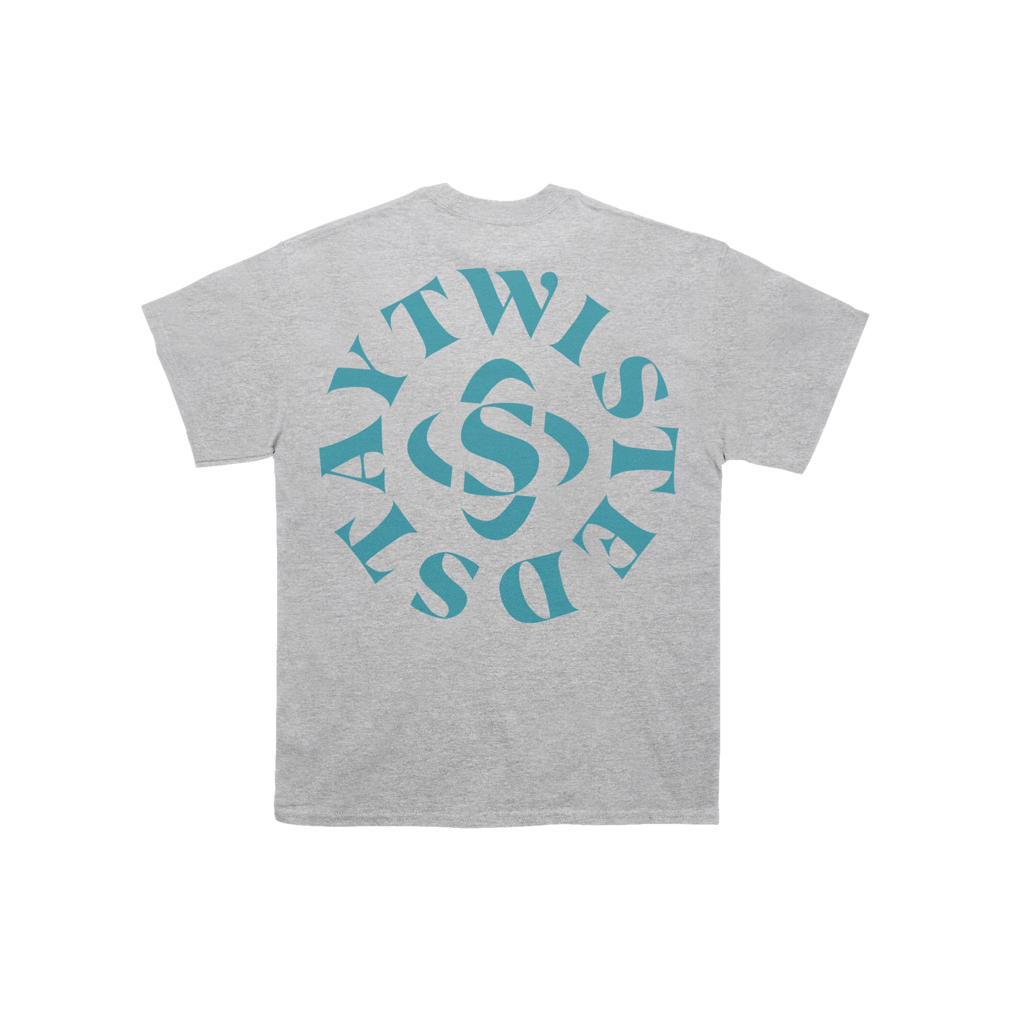 Stay Twisted Heather Grey Tee