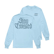 Gothic Logo Light Blue Long Sleeve