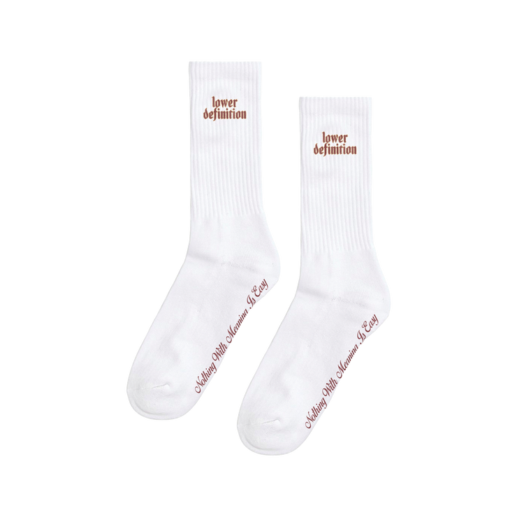 Lower Definition White Socks